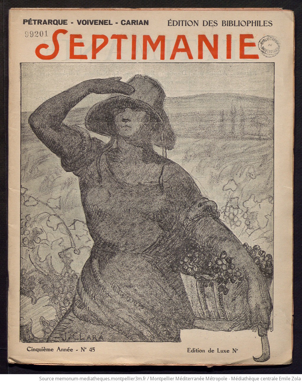 Septimanie : revue d'art / directeur Paul Duplessis de Pouzilhac - vue 1 - page NP