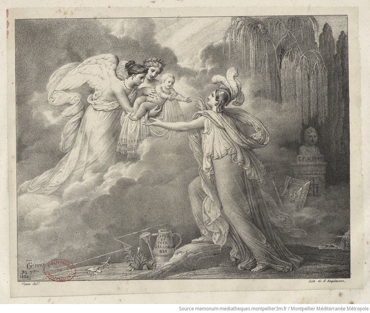 A La France. Pour le Baptême de S. A. R. le Duc de Bordeaux
