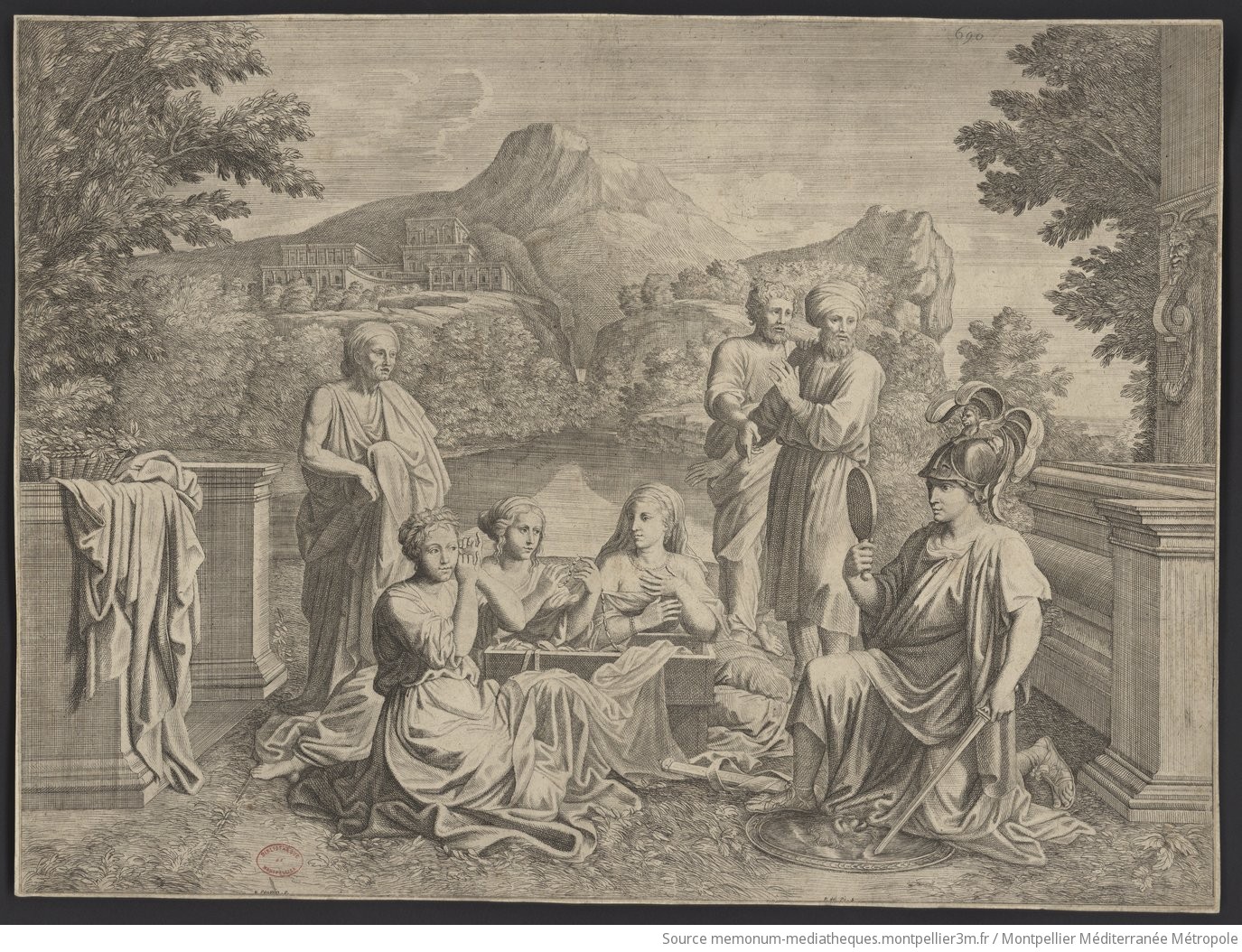 Achille parmi les filles de Lycomède