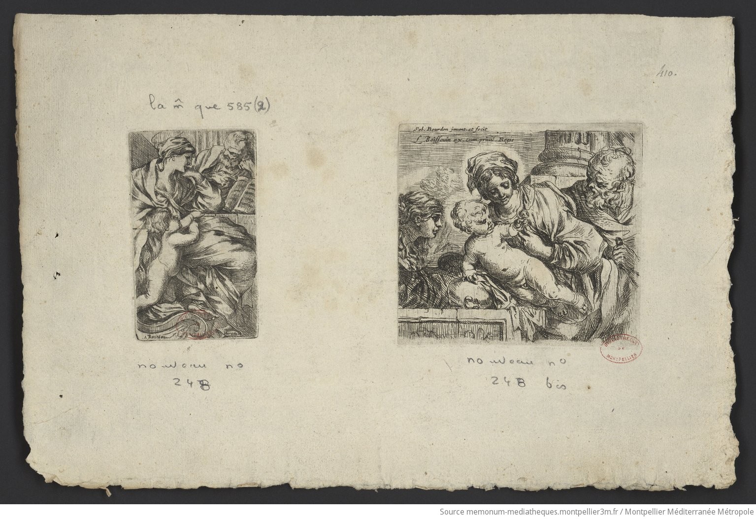 Vierge au livre\Sainte famille avec sainte Catherine