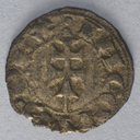 PETRVS DI. GRA. REX. Croix patriarcale [Revers : ] ARAGON. Buste couronné, à g. : Monnaie étrangère -- Rois d'Aragon | 