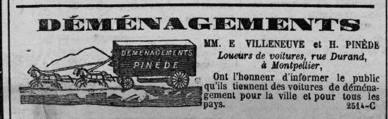 publicité loueur de voiture déménagement