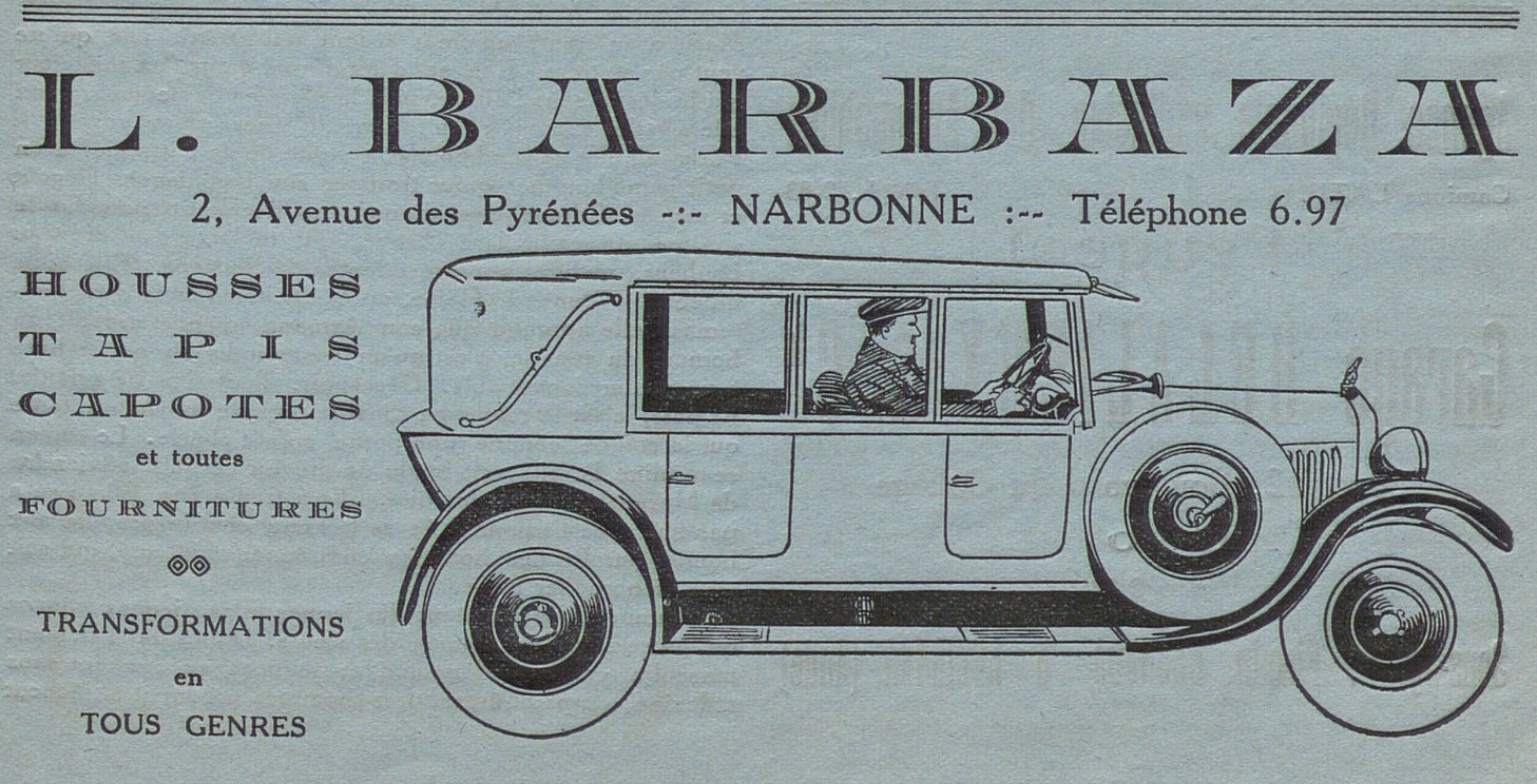 pub L. Barbaza fournitures auto