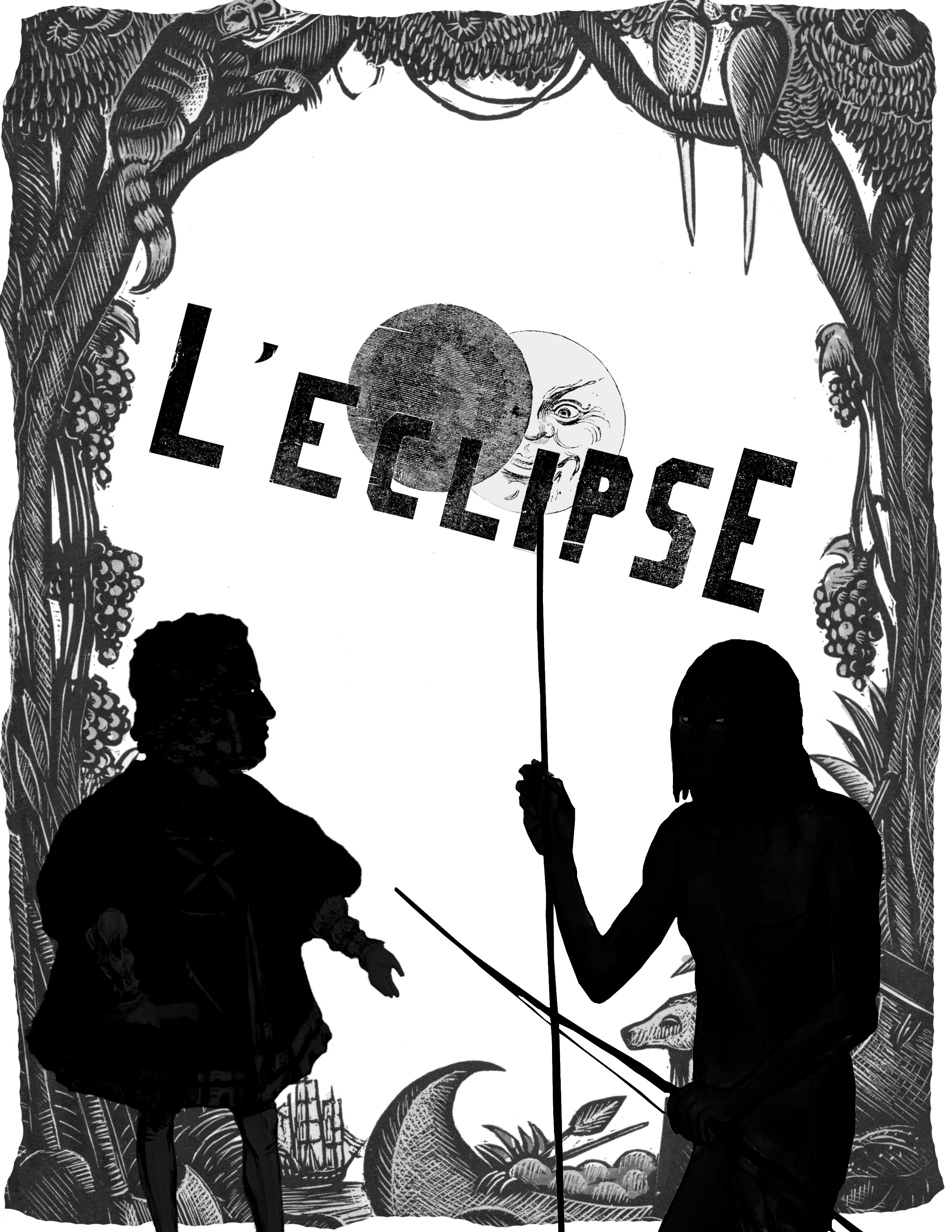 Christophe Colomb, indigène, éclipse de lune