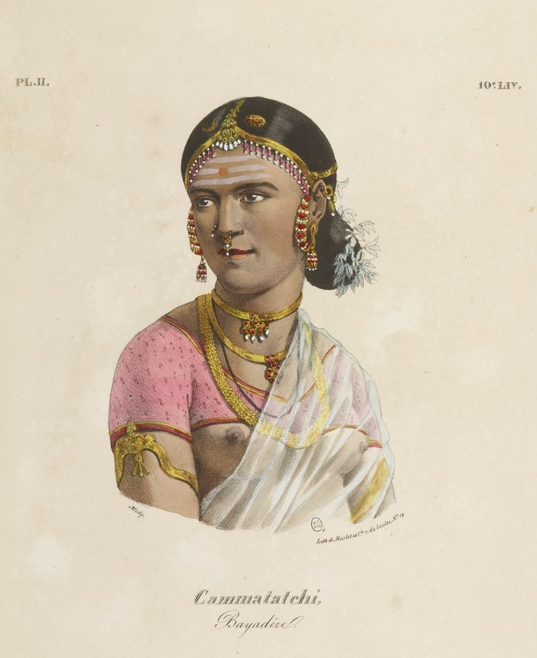Cammatatchi (bayadère) portrait